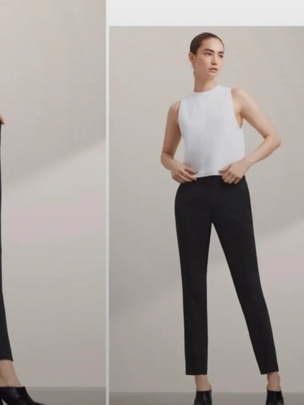 ARITZIA BABATON women's black pants size 2